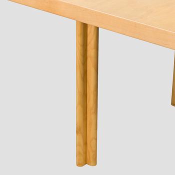 Alvar Aalto, ruokapöytä / neuvottelupöytä, malli 86, Artek, 1900-luvun loppu.