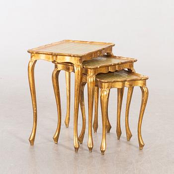 Satsbord Louis XV-stil, Paoletti, Florens Italien, 1900-talets mitt.
