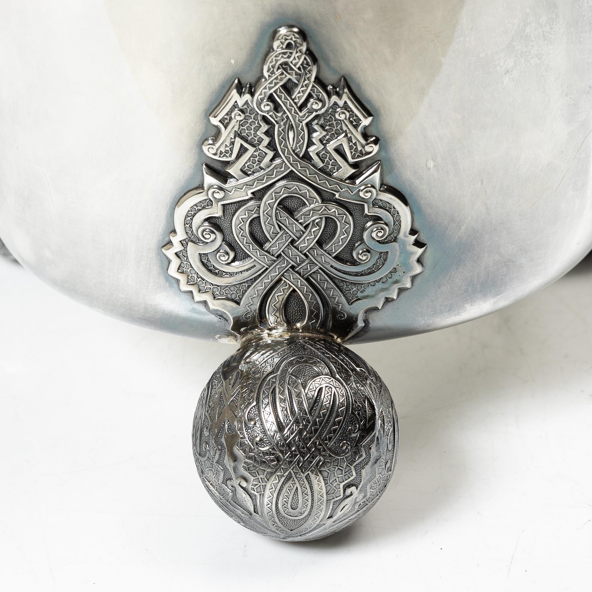 C.G. Hallberg, A silver tankard, Stockholm 1952.