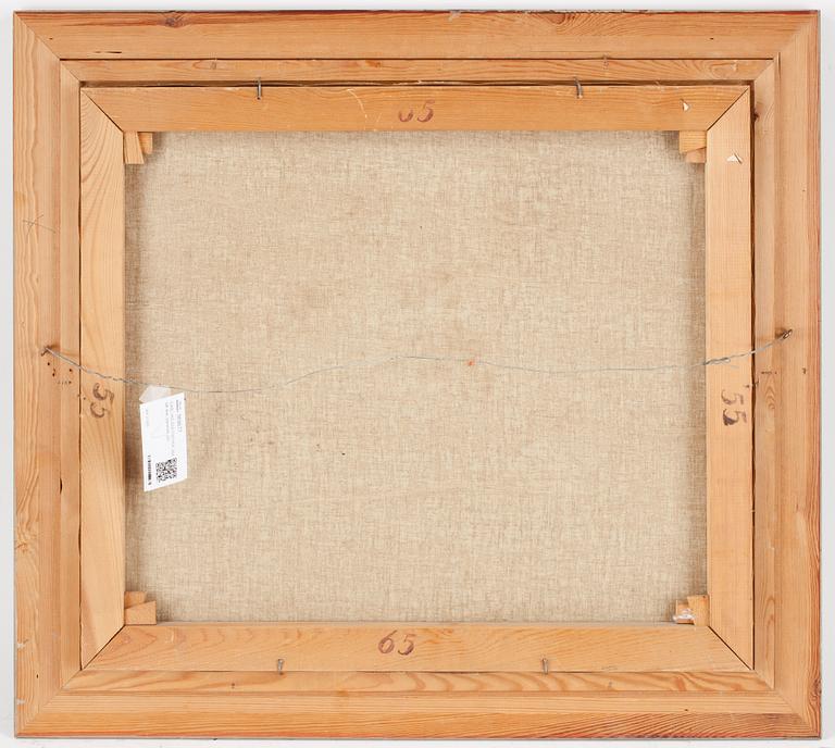 CARL HOLGER FISCHER, olja på duk, signerad.