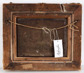 Unknown artist, an 18th century landscape painting, oil on panel, England,