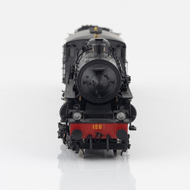 Brimalm, a model of a steam locomotive, gauge H0, numbered 95/110, dated 2006.