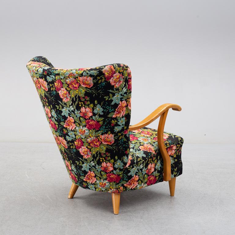 FÅTÖLJ, 1930/40-tal.