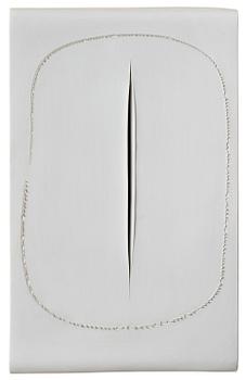706. Lucio Fontana, ”Concetto Spaziale Taglio”.