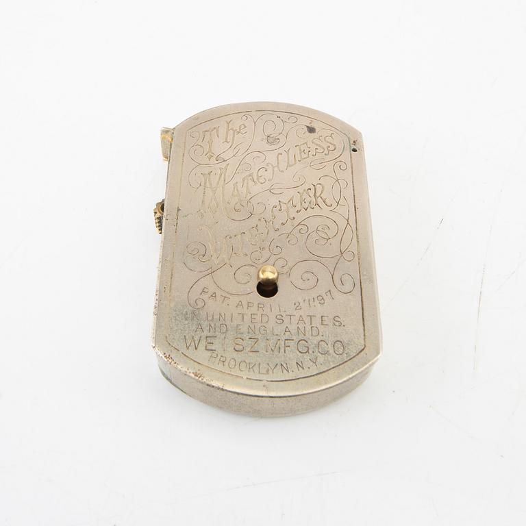 Tändare 3 st omkring 1900.