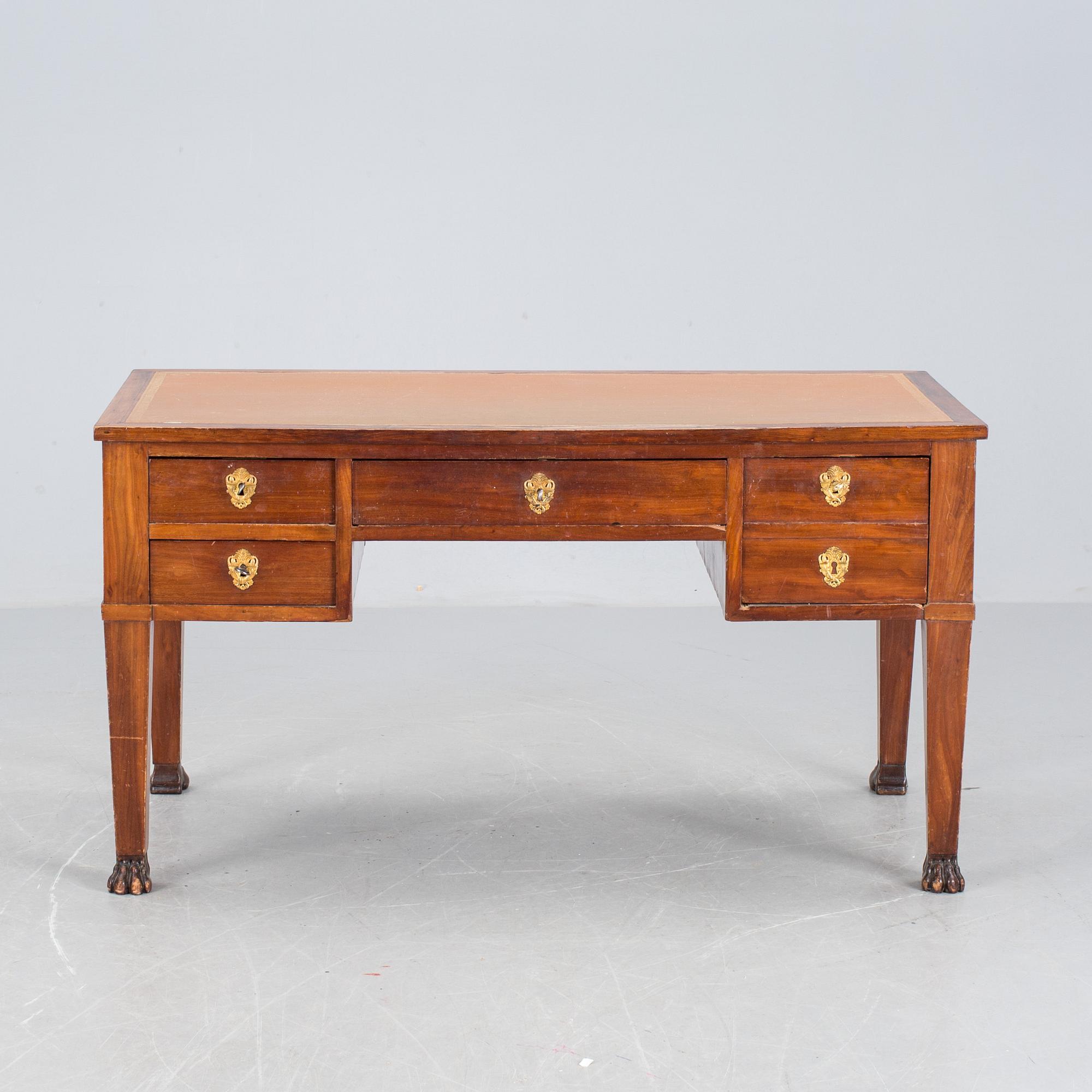 SKRIVBORD, empire, 1800-tal.