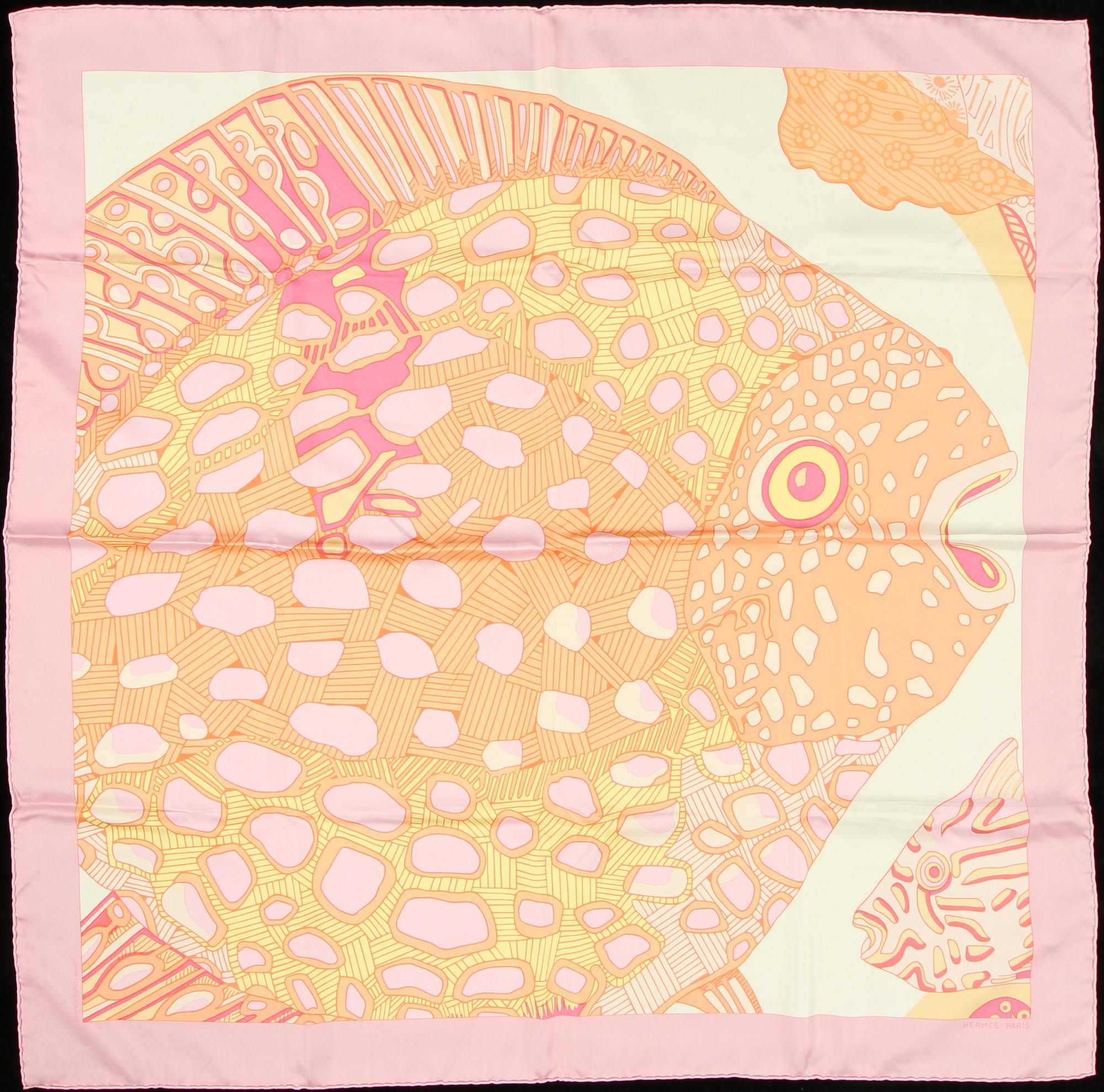SCARF, "Grande Fonds (détail)", Annie Faivre, Hermés, Paris.
