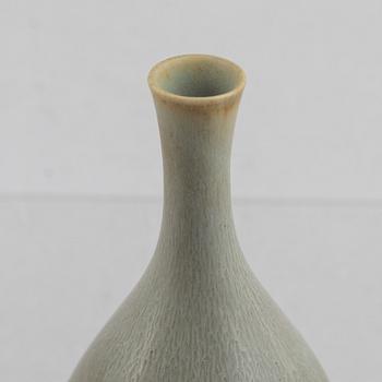 Berndt Friberg, a stoneware vase, Gustavsbergs Studio, and Carl-Harry Stålhane, a stoneware bowl, Rörstrand, Sweden.
