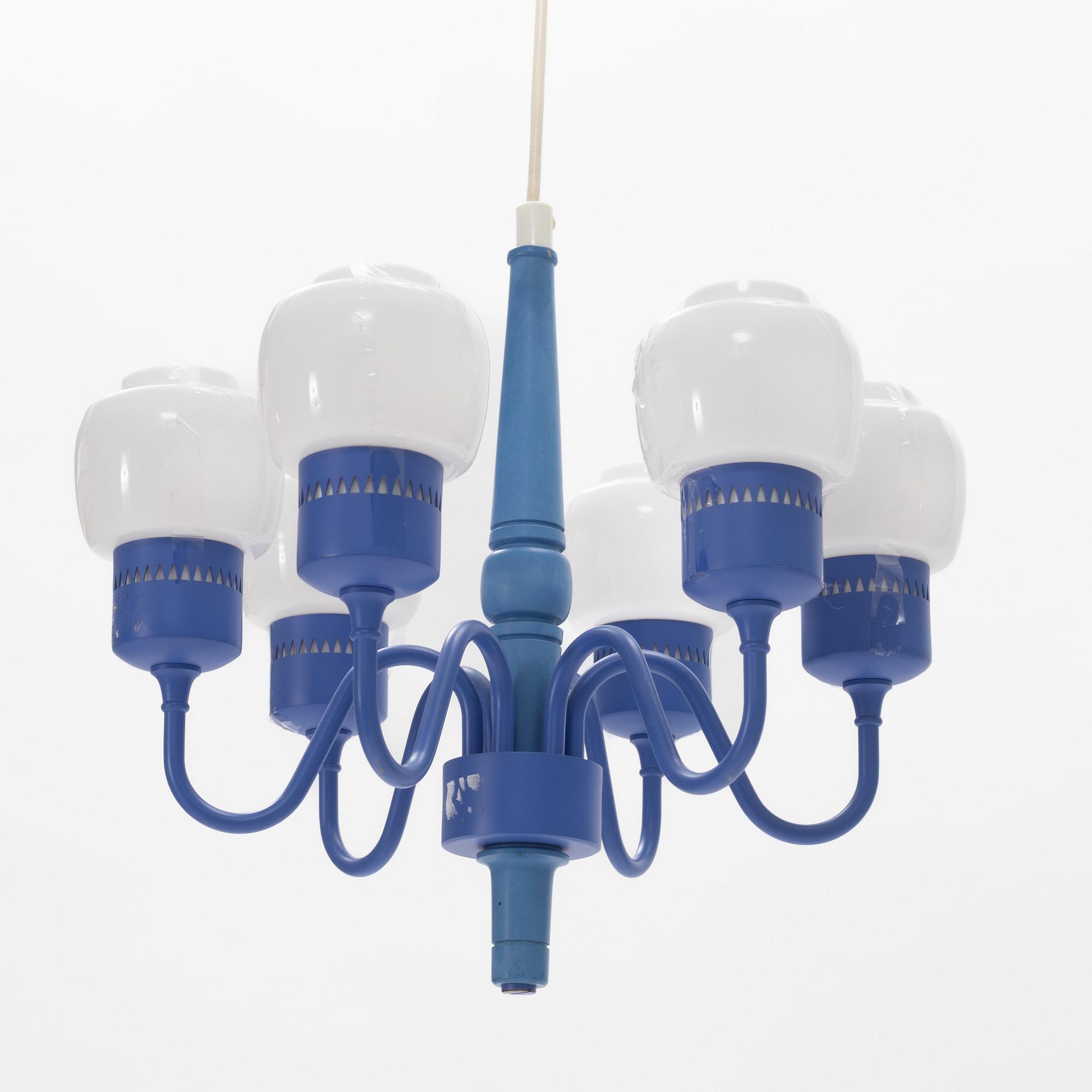 Hans-Agne Jakobsson, a ceiling light from Markaryd, second half of the 20th Century.