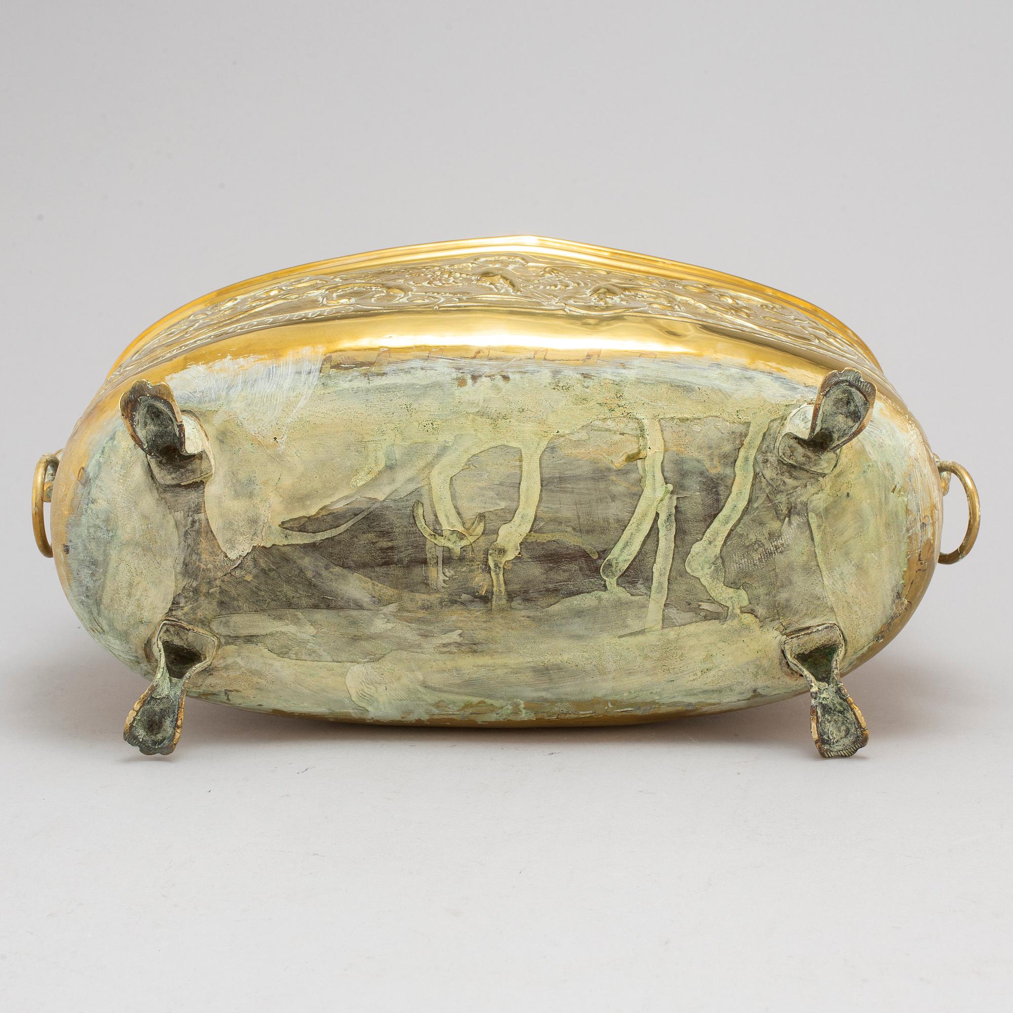 JARDINJÄR, mässing, 1800-tal.