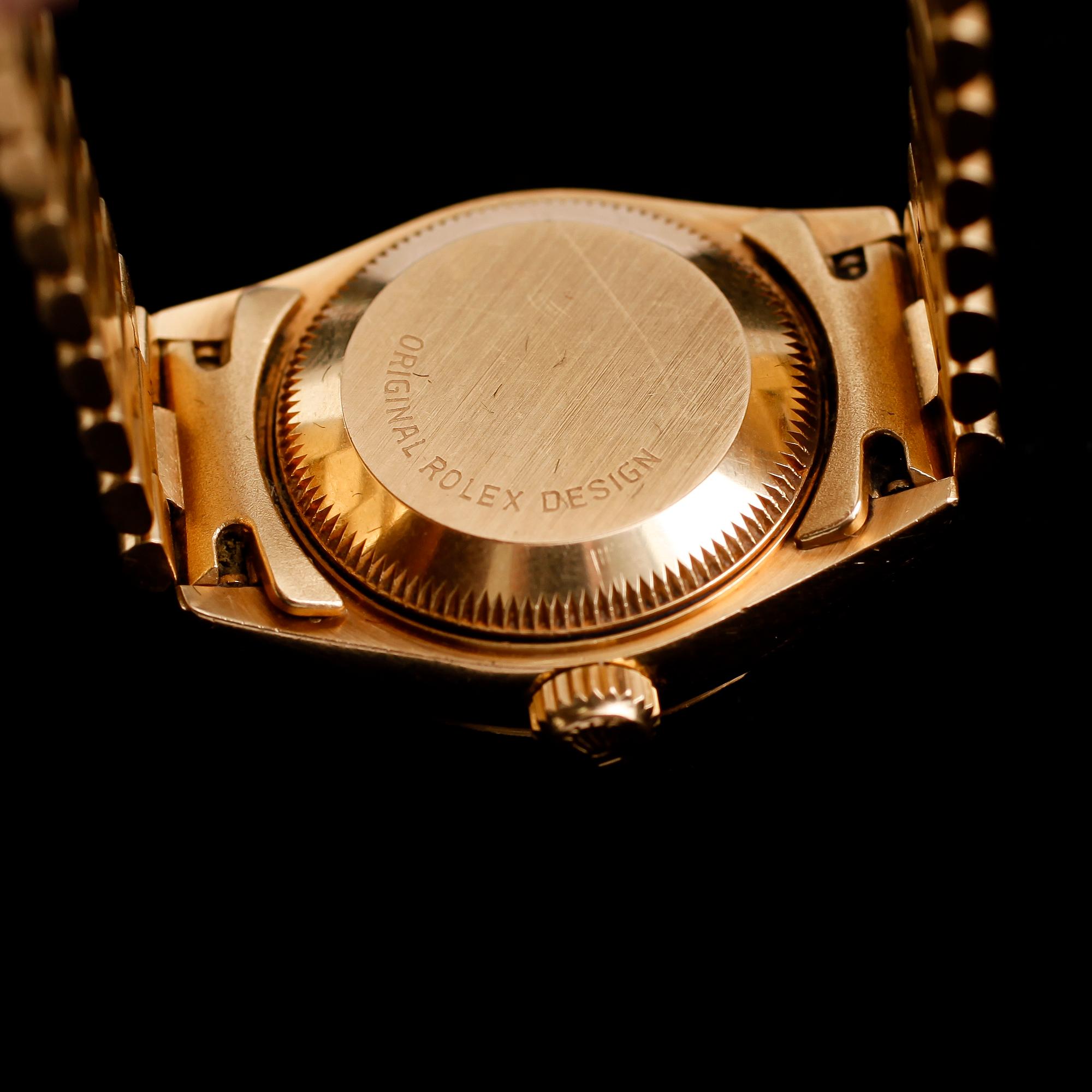 ARMBANDSUR, 18 k guld, Rolex Oyster Perpetual Datejust, automatisk.