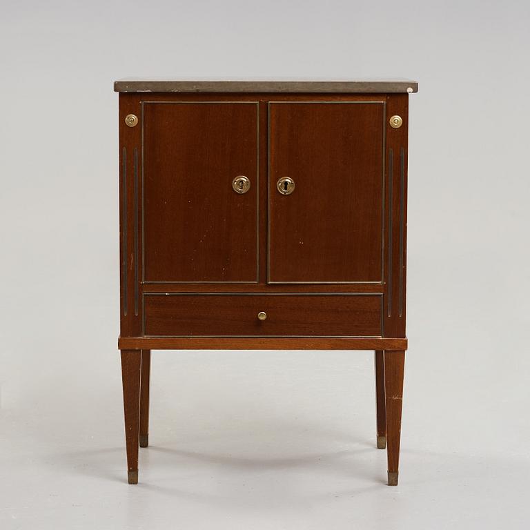 A mid 20th century bedside table.