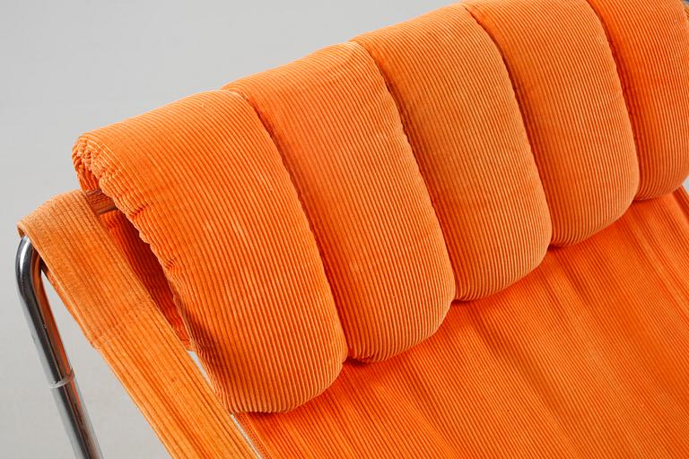 OKÄND FORMGIVARE, fåtölj, "Kasper", Futura Möbler AB, 1969.