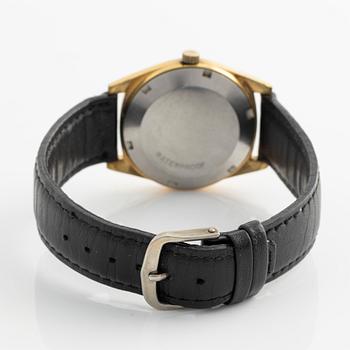 Omega, Genève, wristwatch, 34.5 mm.