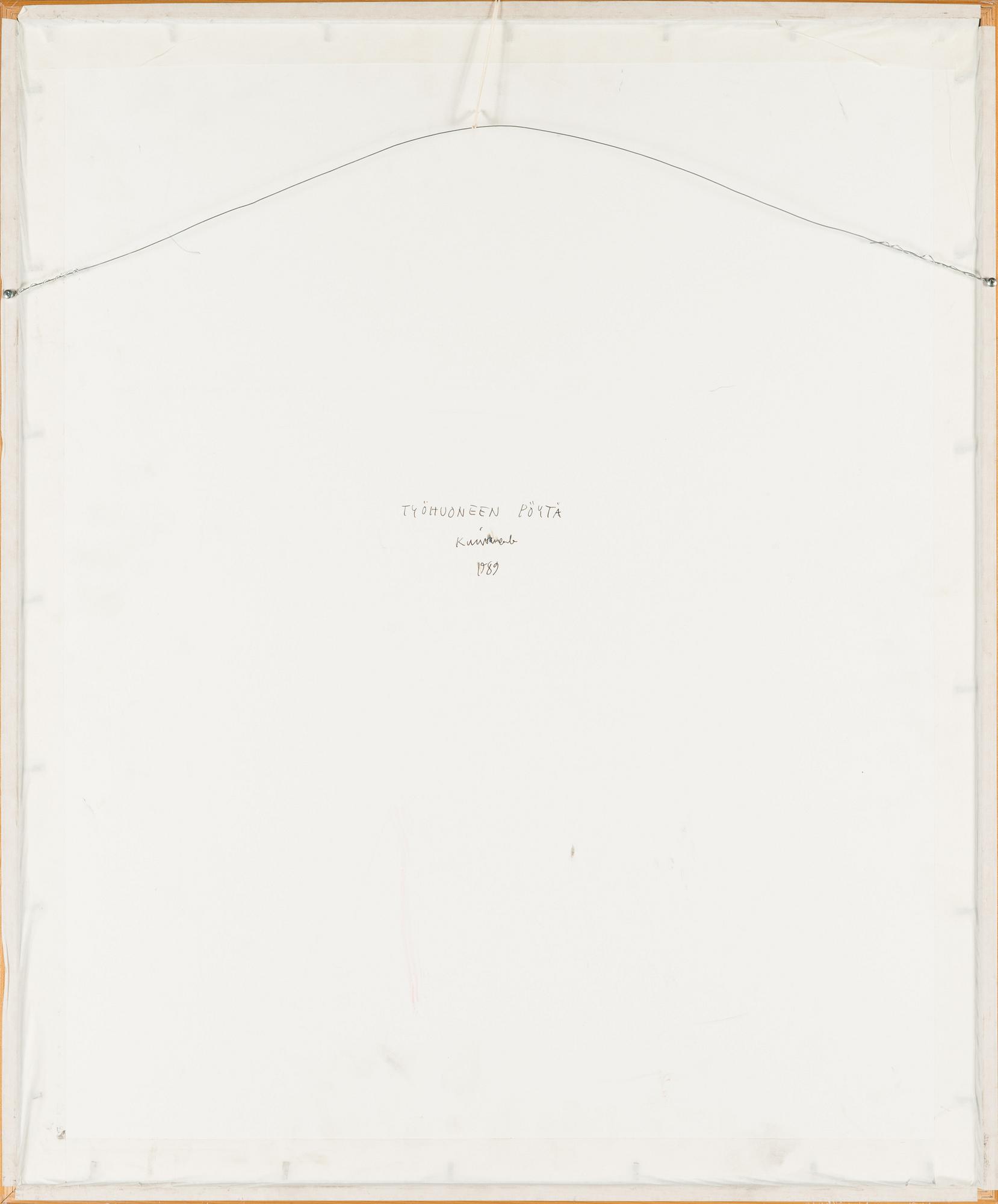 Pentti Kaskipuro, etsnng, torrnål, signerad och daterad -89, numrerad 30/70.