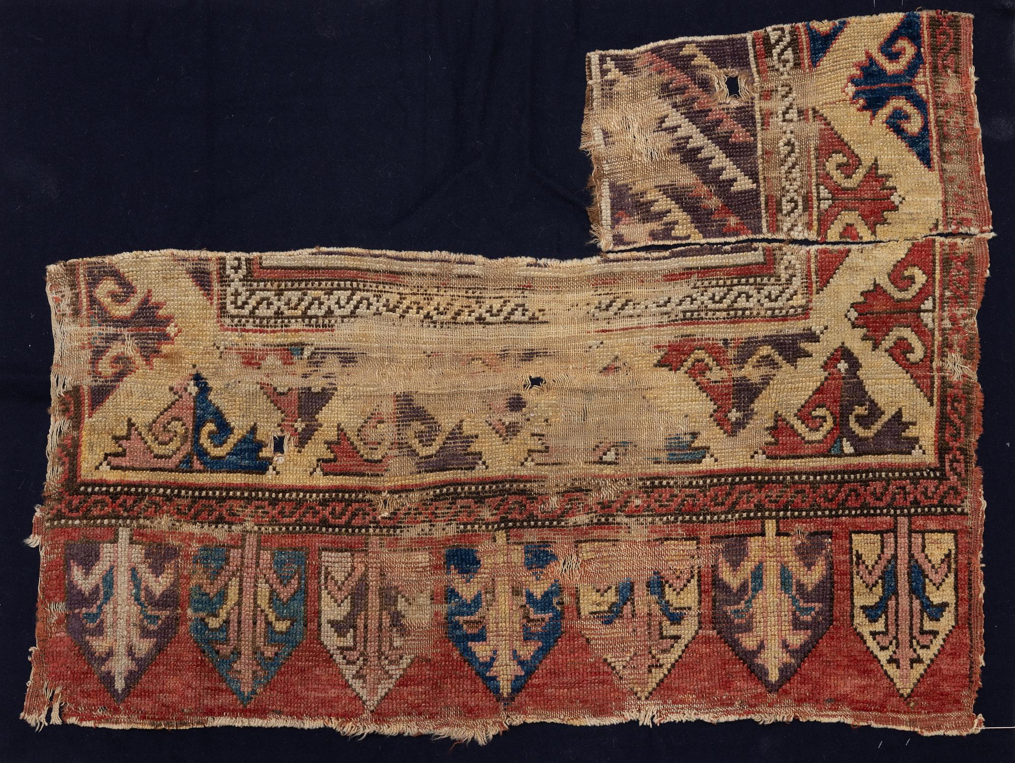 A mid 19th century Cappadocia fragment, c.120 x 93 cm.