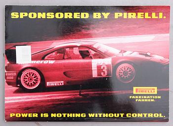 LITTERATUR OCH BROSCHYRER OM FERRARI, 15 delar.