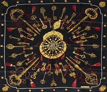 SCARF, "Les Clefs", Caty Latham , Hermés.