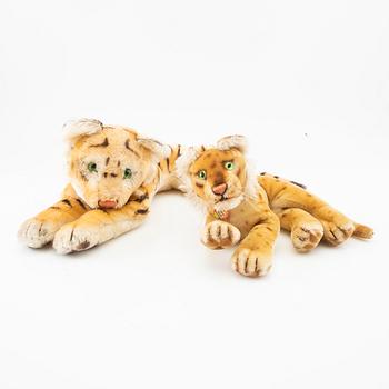 Toy animals, 8 pcs, Steiff, Germany, second half of the 20th century.