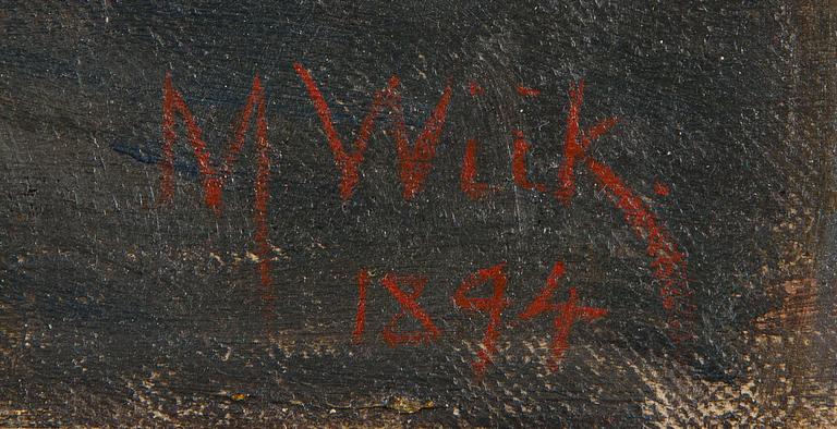 Maria Wiik, "Pajassa".