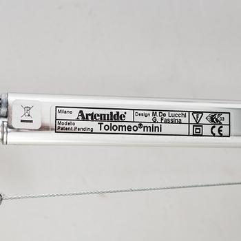 A "Tolomeo" desk light by Artemide Italy.