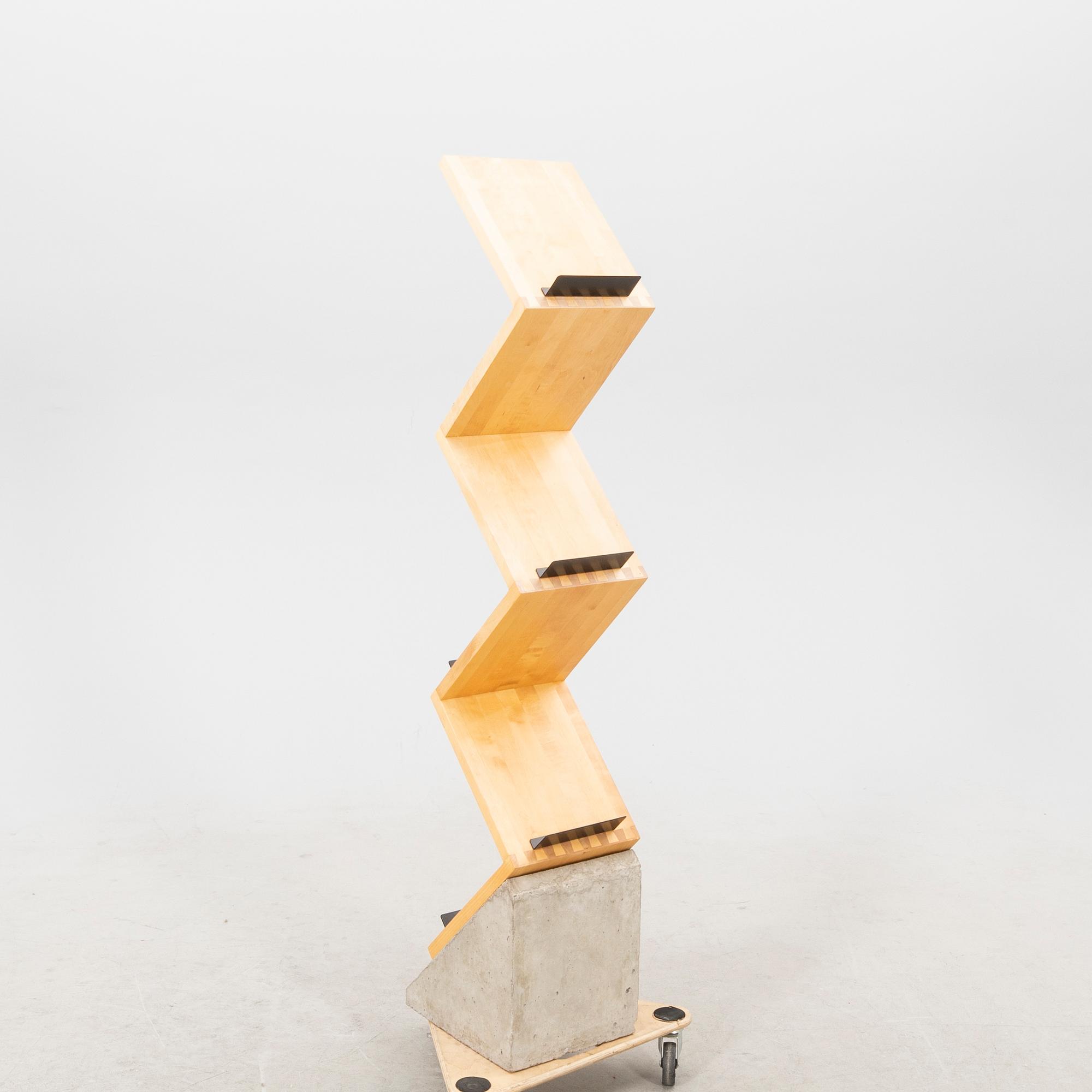 Jonas Bolin, hylla, "Zink", Källemo, 1980/90-tal.