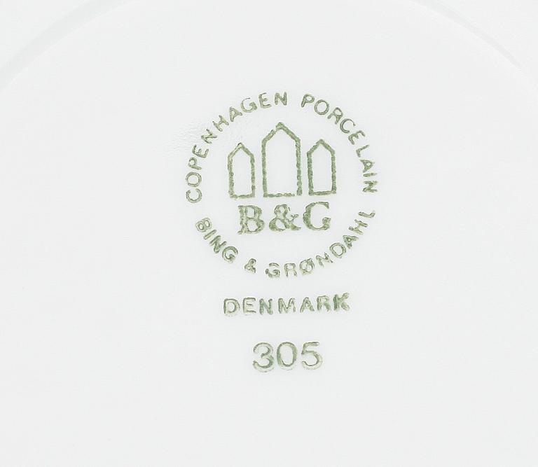 SERVIS, 47 delar, porslin, "Ballerina", Bing & Gröndahl, Danmark 1970/80-tal.