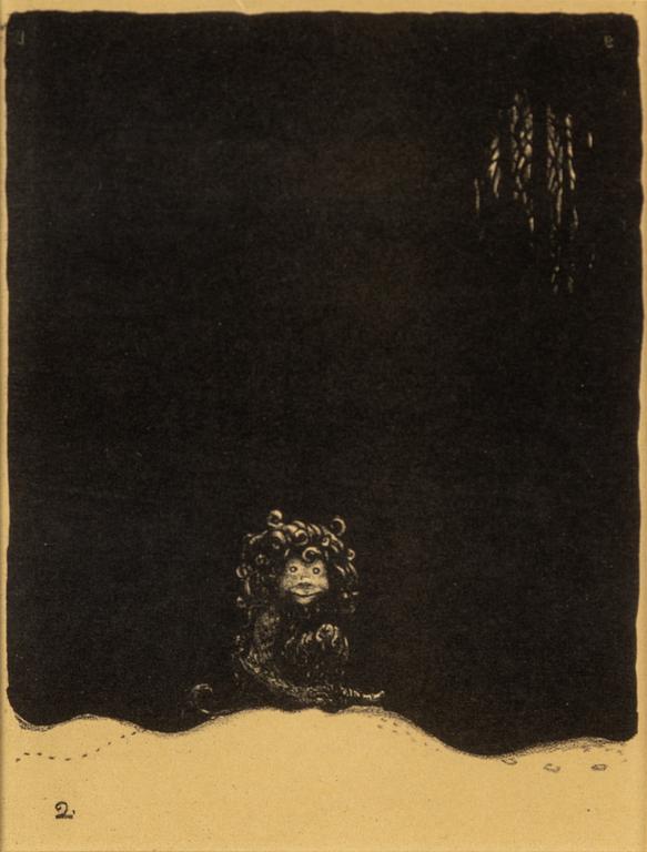 JOHN BAUER, litografier, 1915,  10 st.
