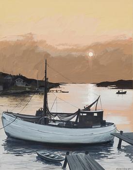 Yrjö Edelmann, Fishing boat.