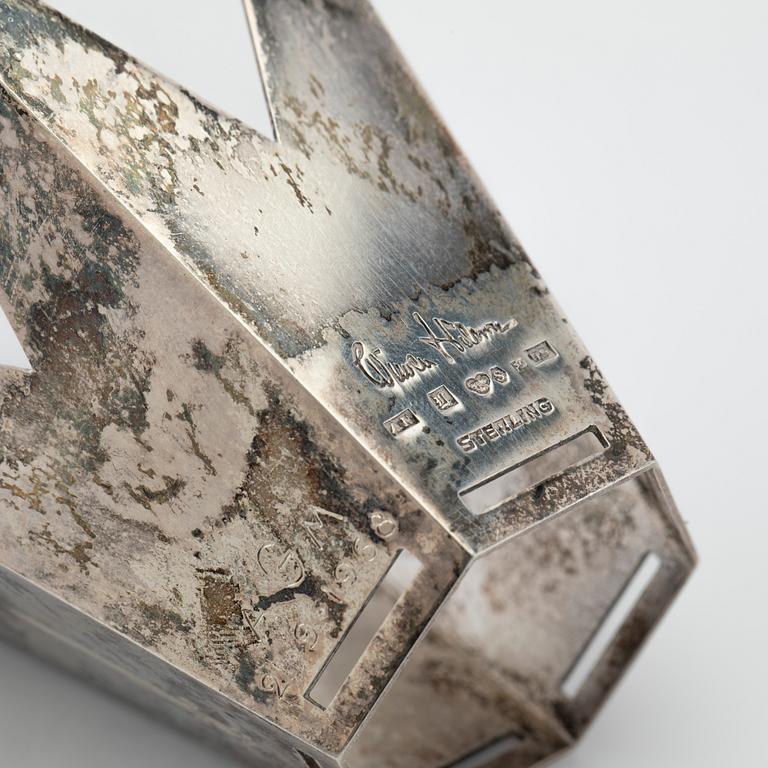 Wiwen Nilsson, bridal crown, silver, Lund, 1958.