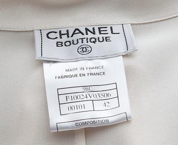 A Chanel silk blouse , prob 1998.