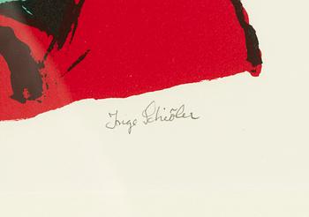 Inge Schiöler, Translation: "Woman in a shawl".