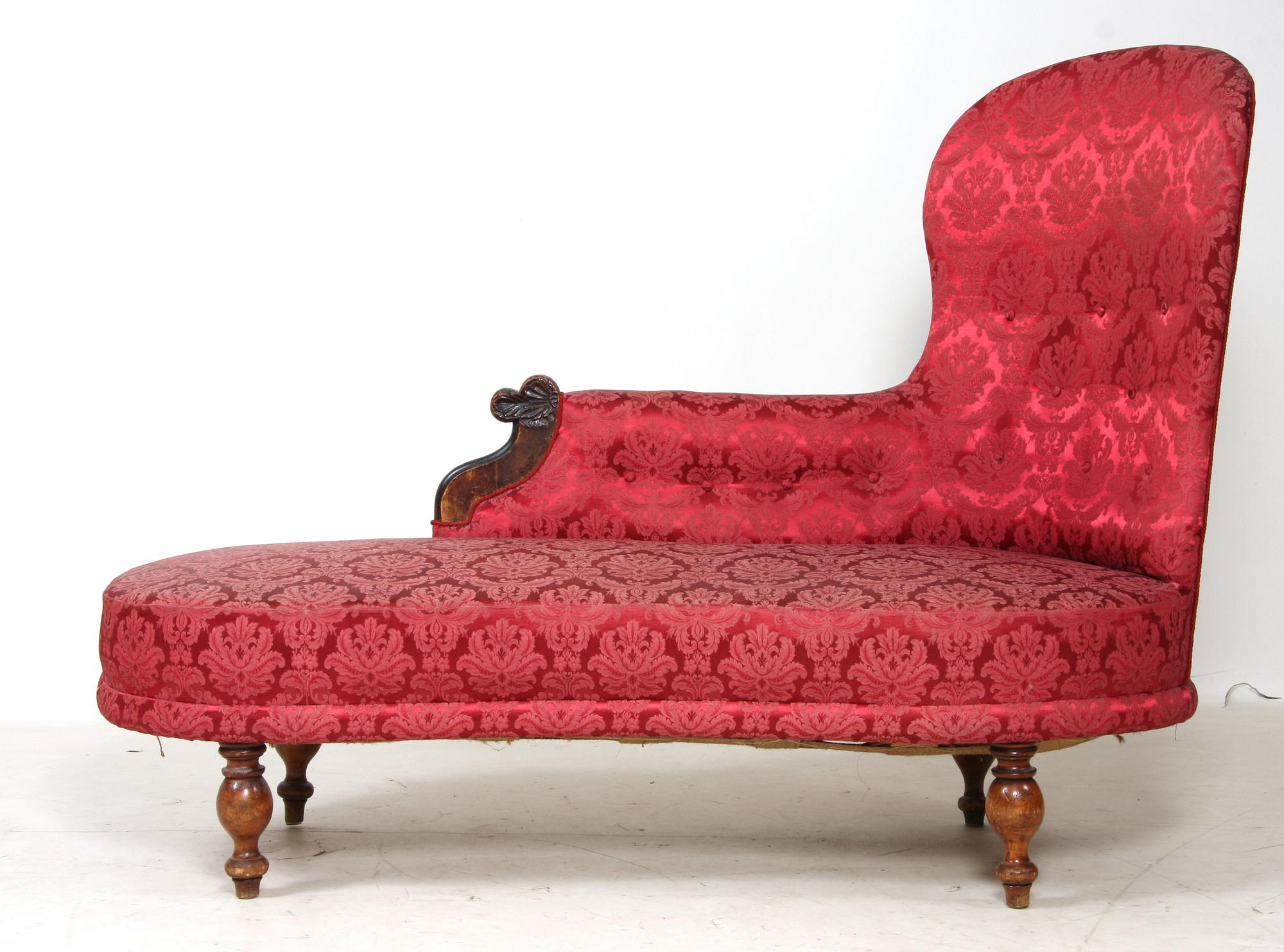 KANAPÉ, omkring sekelskiftet 1800/1900.