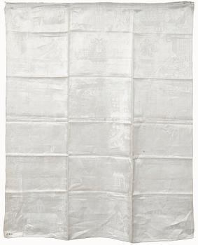 Damask napkin, first half of the 19th century.