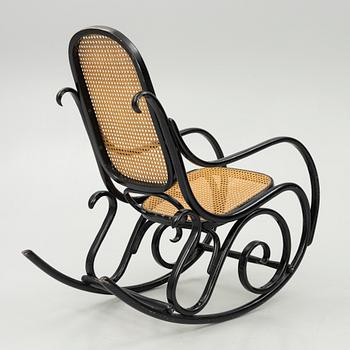Rocking chair, Fabryka Mebli Giętyc, Poland, second half of the 20th century.