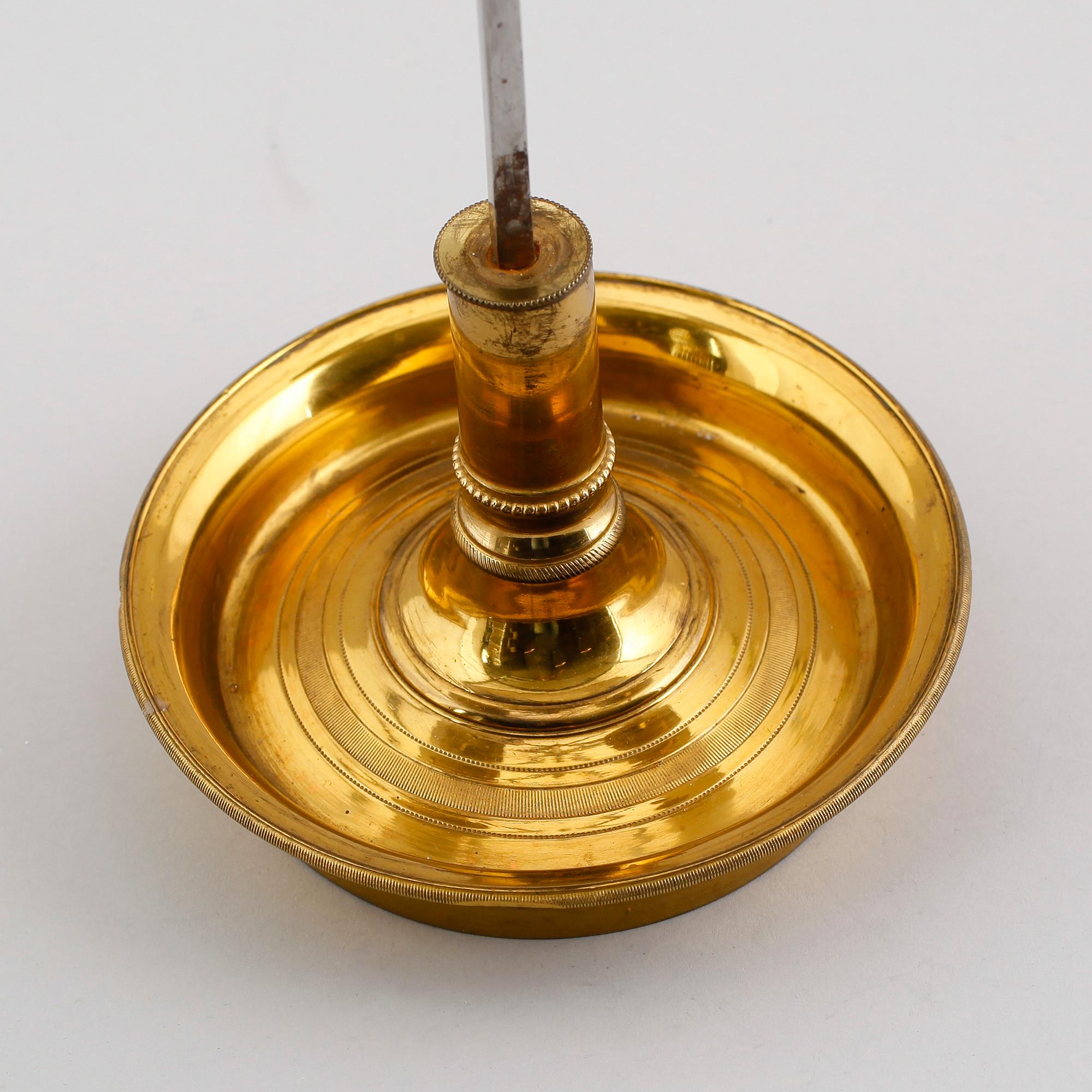 BOUILOTTELAMPA, empire, 1800-talets första hälft.