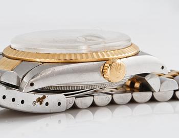 ARMBANDSUR, herr, stål och guld, Rolex Oyster Perpetual Datejust.