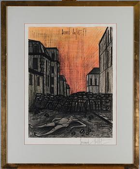 BERNARD BUFFET, litografia, signeerattu.