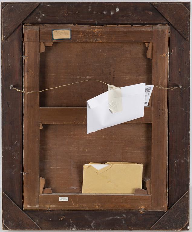 EDOUARD LOUIS DUBUFE, oil on canvas, bears signature ED inlower right corner. (later).