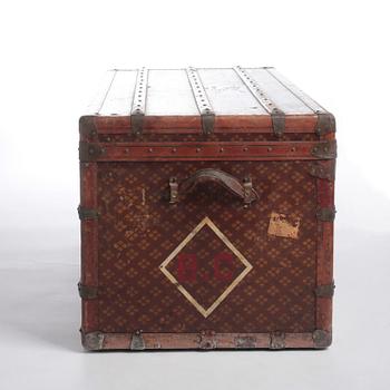 AUX ETATS UNIS, koffert, tidigt 1900-tal.