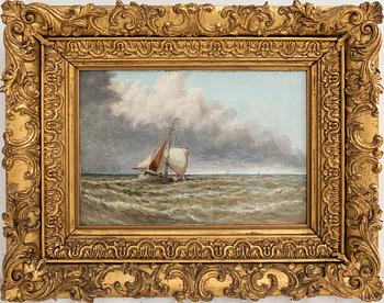 James Henry Sampson attributed to Boat at Sea.
