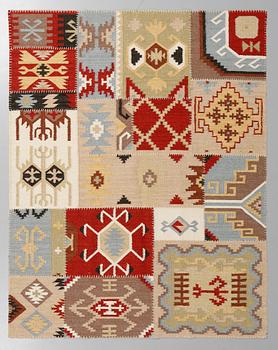 MATTA, Kelim, Indien, modern tillverkning, 200 x 150 cm.