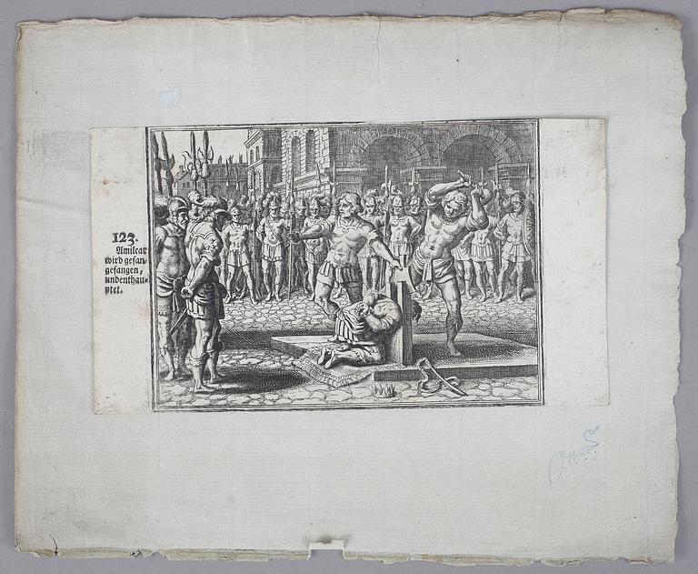 GRAVYRER, ca 80 st, Matthäus Merian, die Historische Chronik "Theatrum Europaeum", 1618.