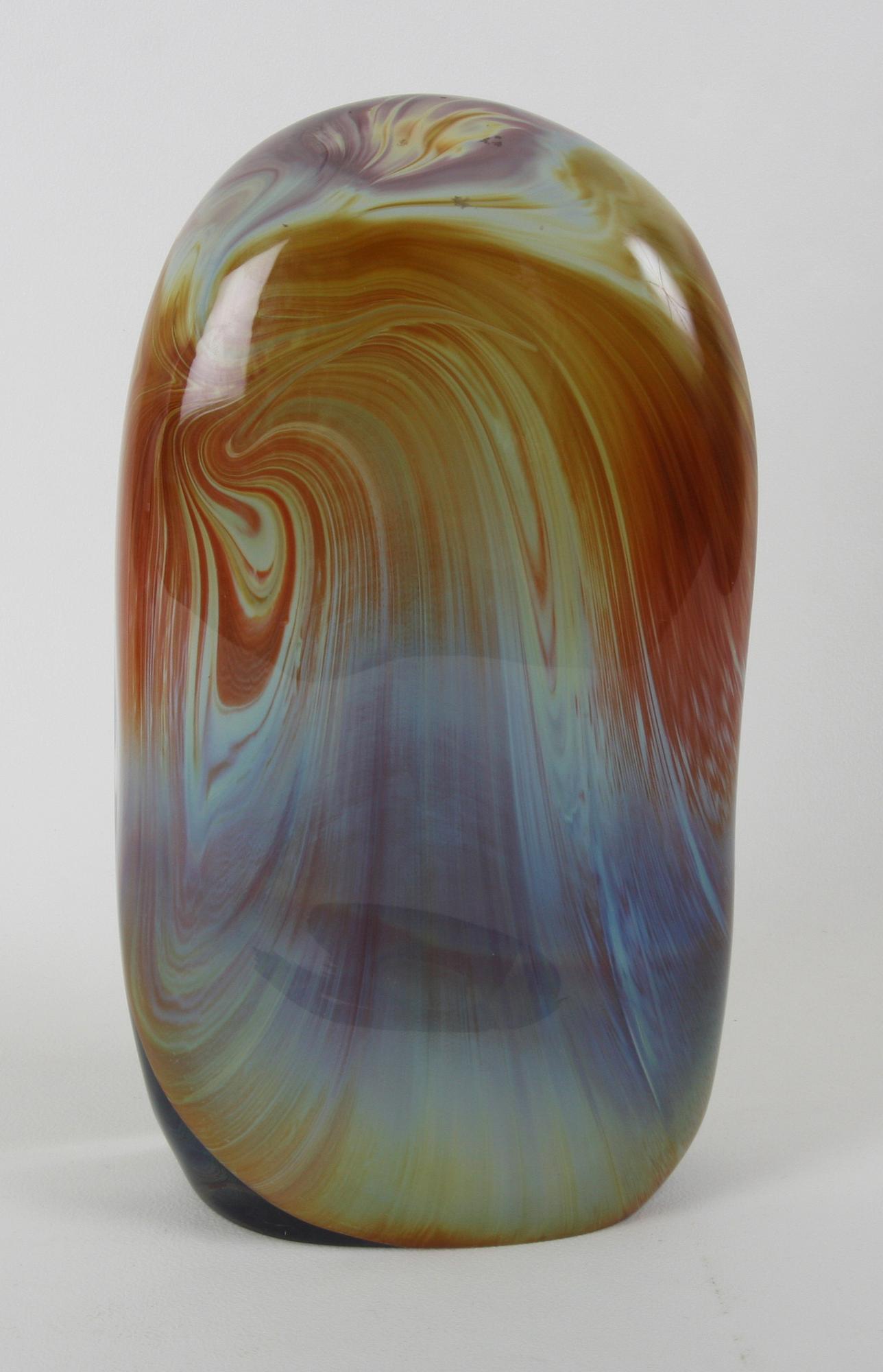 SKULPTUR, glas, Venedig, Dino Rosen, sign.