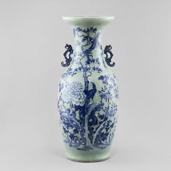 GOLVVAS, porslin, Kina, 1800-tal.