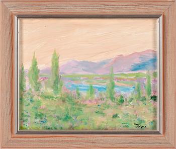 BEPPE WOLGERS, olja på duk, sign.