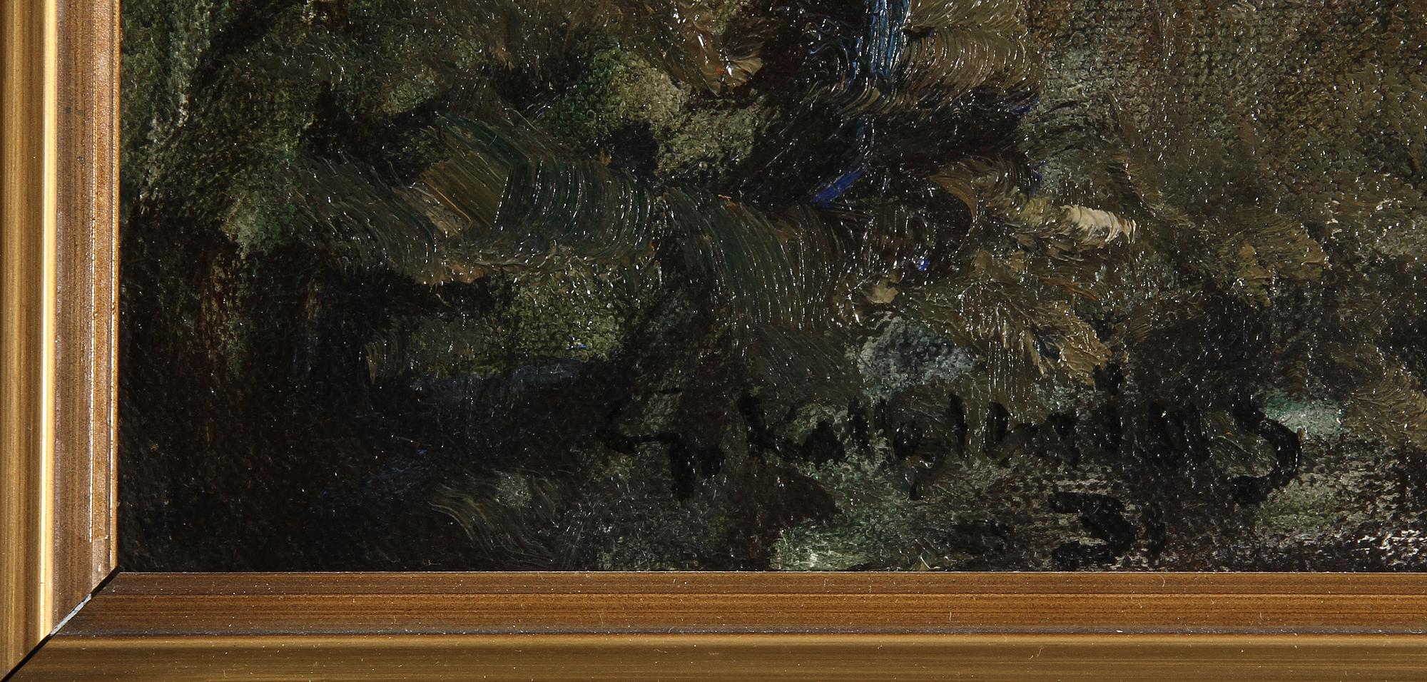 GOTTFRID KALLSTENIUS, olja på duk, sign samt dat - 31.