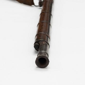 A flintlock Jezail, with an East India Company lock, 19th Century.