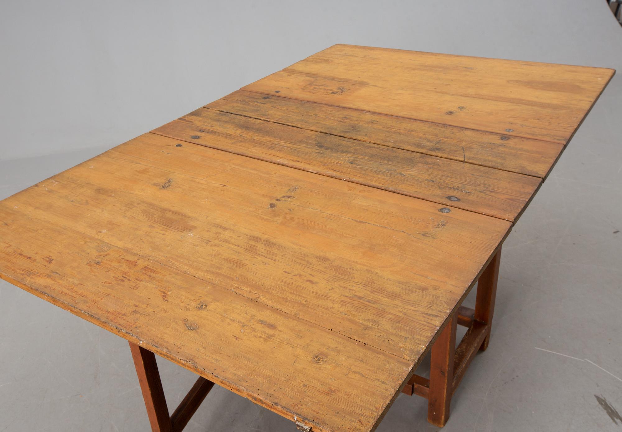 SLAGBORD, allmoge, 1800-tal.