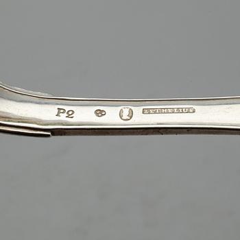 BELÖNINGSSKED, silver, Pehr Zethelius, Stockholm 1797. Vikt ca 62 gram.